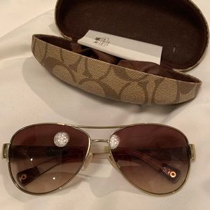 Coach Aviator Sunglasses
